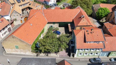 Rheinhessische Hofreite - Ehemaliges Weingut mit Charme aus dem Jahr 1883! 1000m² Ausbaureserve - PR