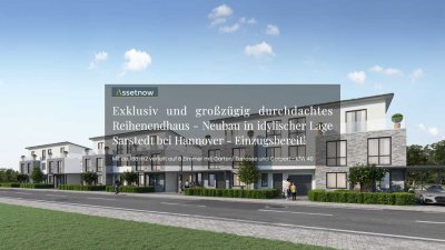 Exklusiv und großzügig durchdachtes Reihenendhaus - Neubau in idylischer Lage Sarstedt bei Hannover