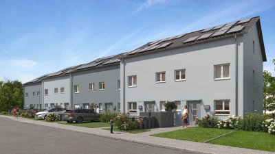 Im Bau: 8 Reihenhäuser in HD Bergheim-West