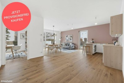 PROVISIONSFREI! Harmonisch konzipierte 4-Zimmer-Wohnung | 2 Bäder | Rundum-Terrasse