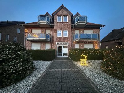 Helle 3-Zimmer Erdgeschoss Wohnung mit Terasse in Straelen