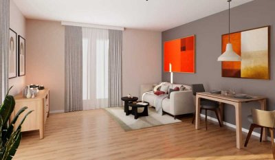 Helle Wohnung mit großer Dachterrasse