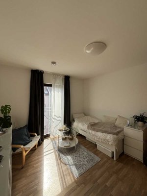 Helle 1-Zimmer-Wohnung in Mannheim-Neckarau