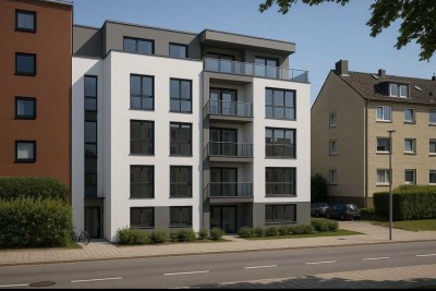Mehrfamilienhaus und Doppelhaus auf Entwicklungsgrundstück