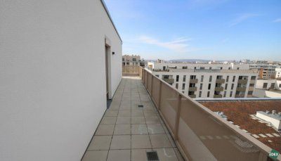 Schöne 3-Zimmer Wohnung mit großer Terrasse nahe U1 Kagraner Platz