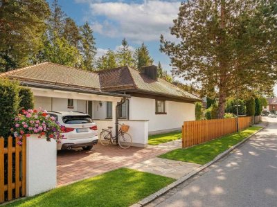 charmantes 3,5 Zimmer Haus im Bungalow-Stil in Waldperlach