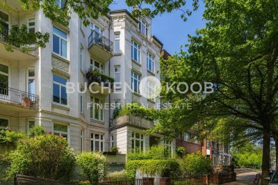 Moderne Maisonette-Dachgeschoss-Wohnung in HH-Winterhude