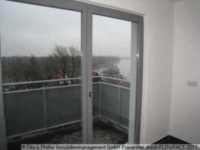 Moderne 3-Raum-Wohnung mit Elb-Blick!