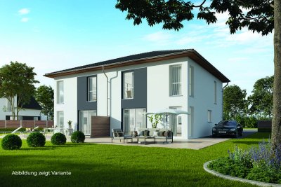 Kleine Villa ! Doppelhaushälfte ! Baulücke