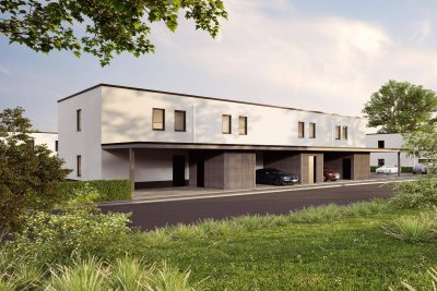 Reihenhausidylle am Wasser – modernes Zuhause mit viel Platz