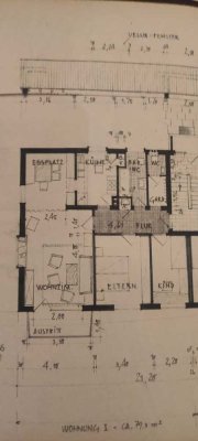 Schöne und gepflegte 3-Raum-Wohnung in Bielefeld