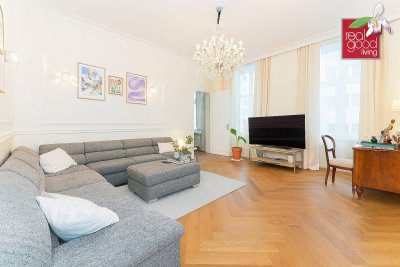 Wien Mitte: 4-Zimmer-Altbau | Luxussanierung | Balkon genehmigt | Nähe U3/U4 &amp; Innenstadt