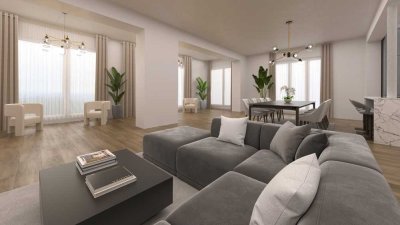 Wohnen auf höchstem Niveau in Darmstadts Paulusviertel - 3 ZBK - Südbalkon + Loggia mit Energieeffiz