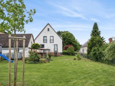 Attraktives Einfamilienhaus mit großem Grundstück in Lauenau