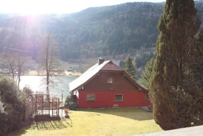 Großzügige Liegenschaft am Afritzer See mit direktem Seezugang und 180°-Panoramablick – ca. 4.600 m² Grundstück