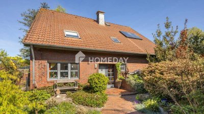 Großzügiges EFH mit Empore, Loggia, Sommergarten, großem Grundstück und Garage in Fedderwarden