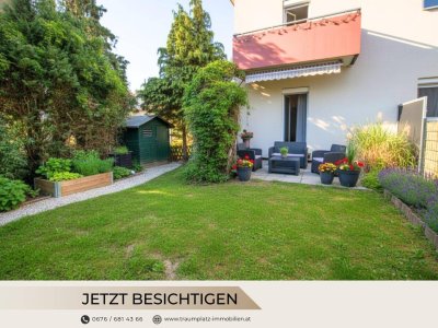 Charmante Wohnung mit 65m² großem Garten und eigenem Parkplatz in sehr guter Lage nahe Graz!