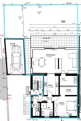 Großzügige Erdgeschosswohnung mit Garten