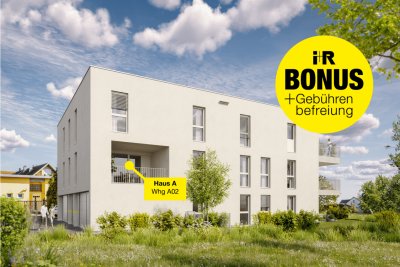 Geräumige 2-Zimmer-Terrassenwohnung | A02