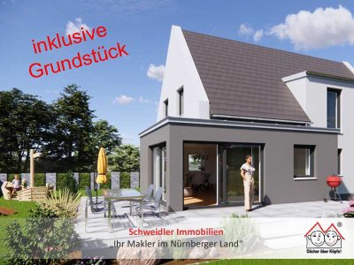 NEUBAU-WOHNTRAUM für Familien!!! Freistehendes EFH in naturnaher Lage von Rückersdorf