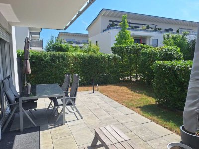 Top moderne Neubau 3 Zi-WHG mit 122qm Garten und EBK provisionsfrei