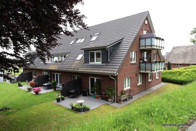 Schöne 3-Zimmer-Erdgeschoss-Wohnung  mit Terrasse und Gartenanteil