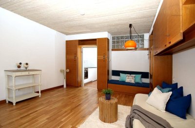 Kleine Einzimmerwohnung mit Balkon in Villach Warmbad