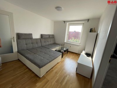 Möblierte 2 Zimmerwohnung in schöner Ruhelage mit Ganztagssonne!
