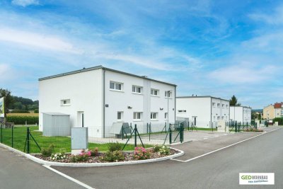 Anlegerobjekt in Wieselburg: befristet vermietete Doppelhaushälfte F2 mit Top-Rendite von 4,3%