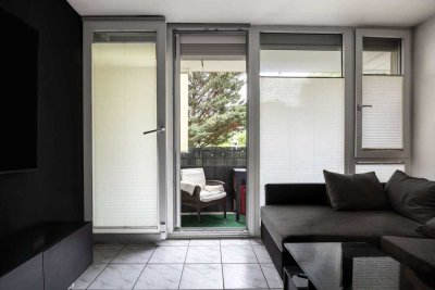 Vermietete 1-Zimmer-Wohnung mit Balkon in München Moosach