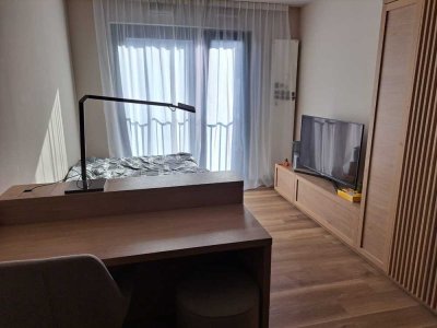 Nachmieter für 1-Zimmer Wohnung gesucht (Möbel und Ausstattung in der Miete inbegriffen)