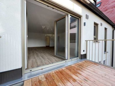 Großzügige 4-Zimmer-Wohnung mit Balkon im 1. Obergeschoss