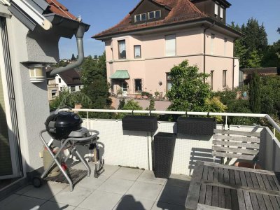 Exklusive 2-Zimmer-Dachgeschosswohnung mit gehobener Innenausstattung mit Einbauküche in Heilbronn