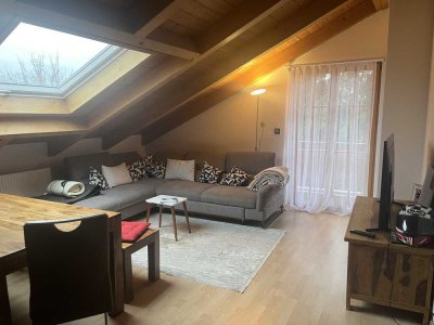 Helle 2-Zimmer Dachgeschosswohnung in Valley