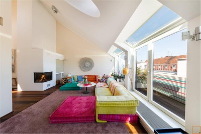 NYC BOHEMIAN LUXURY auf der Wieden - außergewöhnliche Dachterrassenwohnung mit Chic