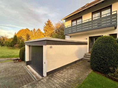 Moderne Doppelhaushälfte in ruhiger Feldrandlage