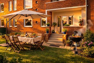 Der nächste Sommer kommt bestimmt: Hochparterre mit Privatgarten & Terrasse