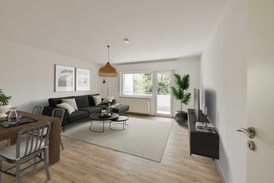 Attraktive, schöne und helle 3-Zimmer-Wohnung mit Balkon