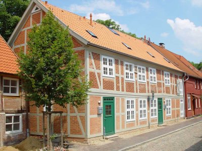 Sanierte Doppelhaushälfte eines Fachwerkhauses in Boizenburg/Elbe
