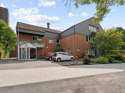 Erbpacht: Attraktive 2-Zimmer-Wohnung mit Balkon im beliebten Geistviertel in Münster