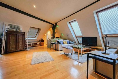 Bestlage: Maisonette-Lifestyle mitten in Bornheim mit eigener Garage & Stellplatz