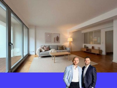 Zentral in Darmstadt - Moderne Maisonette-Wohnung mit Loggia, Tiefgaragenstellplatz & Aufzug