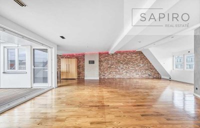 LUXURIÖSES HIGH-END-DACHGESCHOSS 
MIT TERRASSE IN DIREKTER KU'DAMM NÄHE