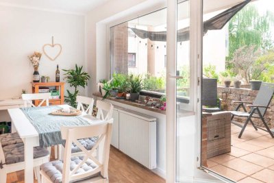 Hannover-List: Moderne 2-Zimmer-Wohnung mit Terrasse, Aufzug, Tiefgarage und Einbauküche.