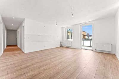Platz zum Leben: charmante 4-Zimmer-Wohnung mit Balkon in Eberswalde *EBK möglich*