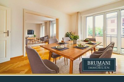 BRUMANI | Hochwertige 5-Zi.-ETW mitten in Freiburg: Großzügig & lichtdurchflutet auf 190 m² WFL