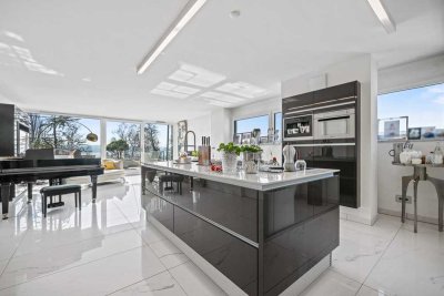 Luxuriöse Maisonette-Wohnung                                             in unmittelbarer Seelage