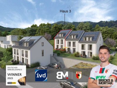 Ihr Platz zum Leben in Hammel
zukunftssichere Häuser
REH ca. 145m² und Südterrasse
KfW Effizienzh