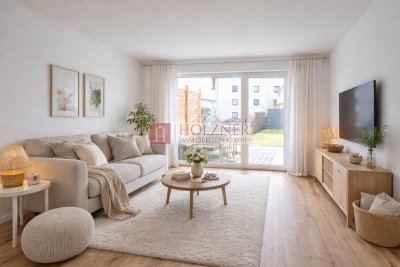 Eine seltene Gelegenheit im Nikolviertel: Traumhafte 2-Zimmer-Gartenwohnung