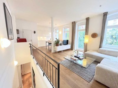 RESRVIERT Naunyn Maisonette | provisionsfrei · 2 Balkone · Design · Ruhe
